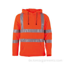 Custom Herren Kapuzenjacke Winter Hi Vis